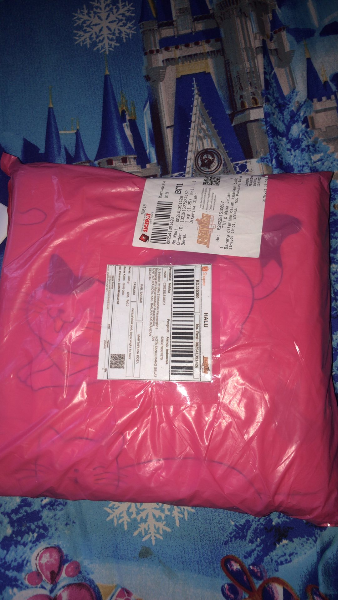 Set Sprei Motif Kucing (banyak Motif)