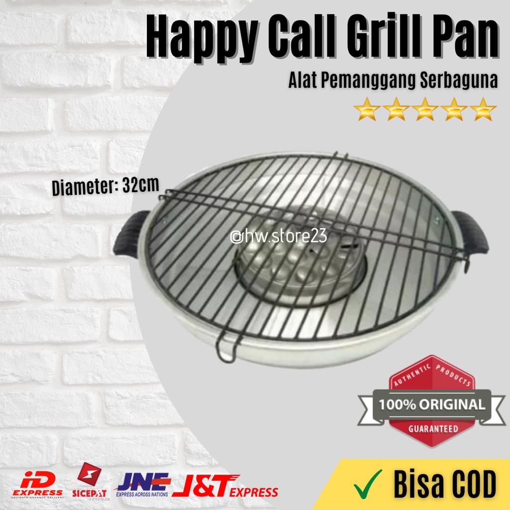 Happy Call Grill / Panggangan Ayam / Panggangan Sate / Alat Panggang Serbaguna