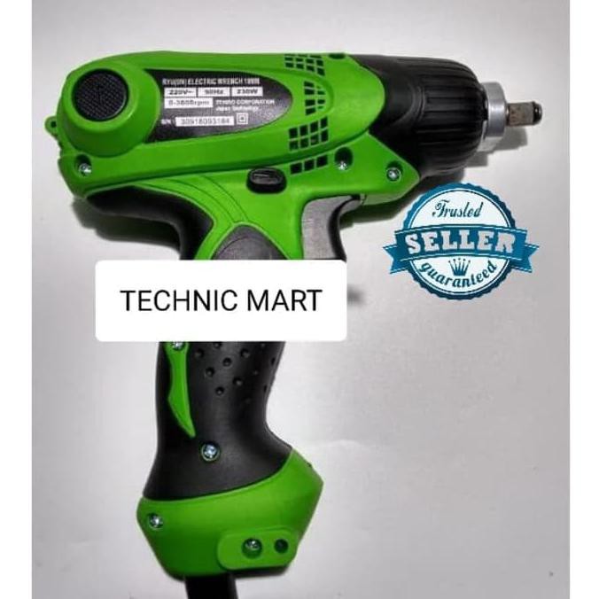 Mesin Impact Listrik RYU Tekiro /Buka Baut Motor Elektrik REW10