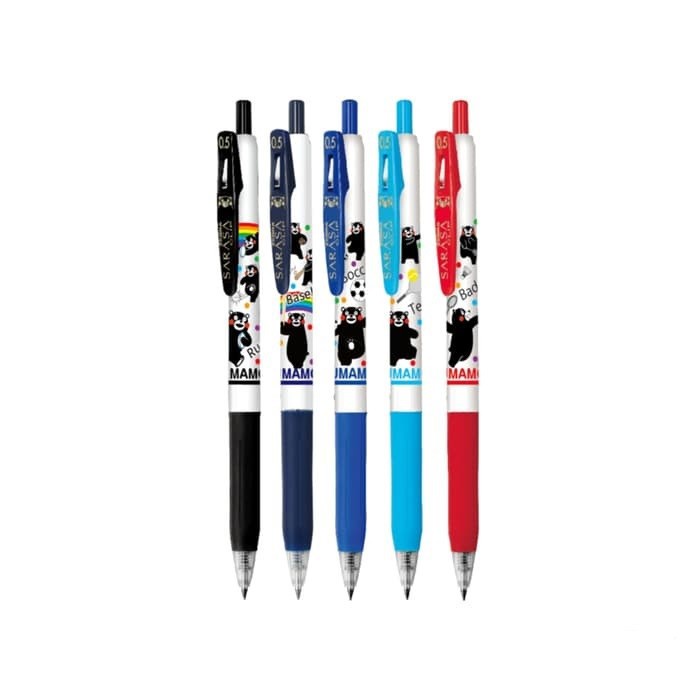 Zebra Sarasa Kumasport 0.5 / Pulpen Karakter / Pulpen Clip / Pulpen Lucu