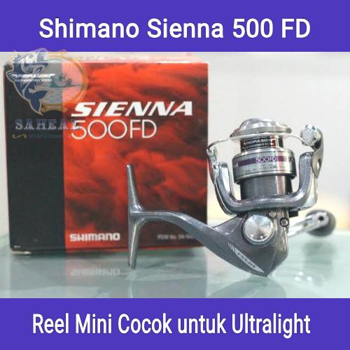 Reel Shimano Sienna 500FD  - Reel Ultralight Shimano