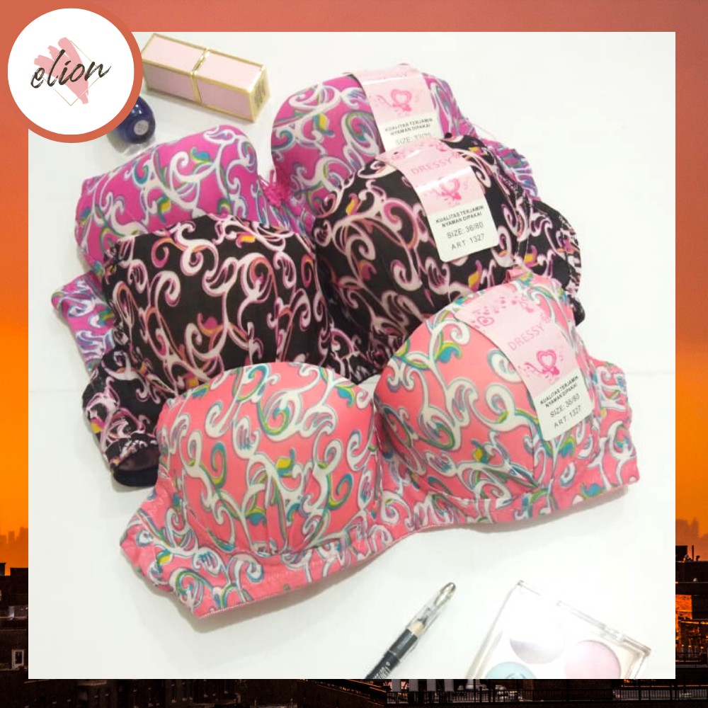 BH Bra Remaja Kawat Half Cup ELION AA433 Bra Wanita Cup Kecil