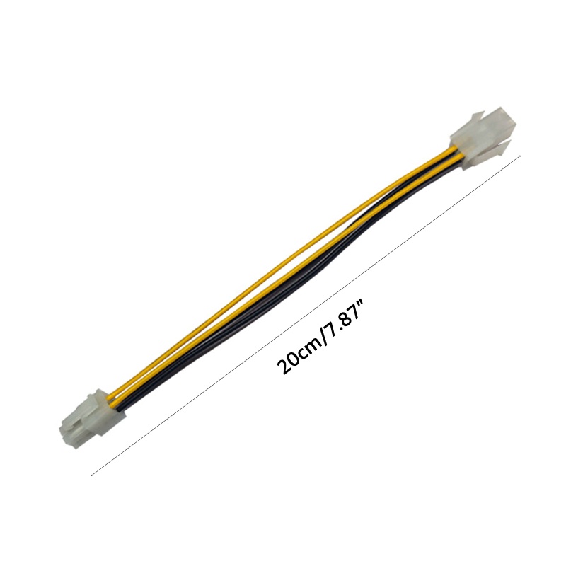 Cpu Komputer btsg ATX Cord 4pin Kabel Power Supply - Power Extension Male to Female