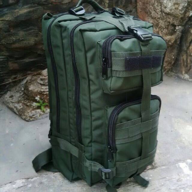 Tas Ransel Lebanon Hijau/ Tas Punggung/ Ransel Hijau