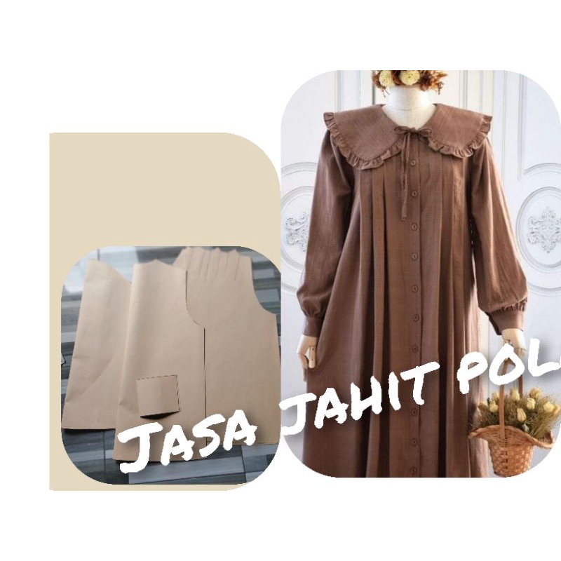 POLA INSTAN GAMIS POLA JIPLAK GAMIS TERBARU