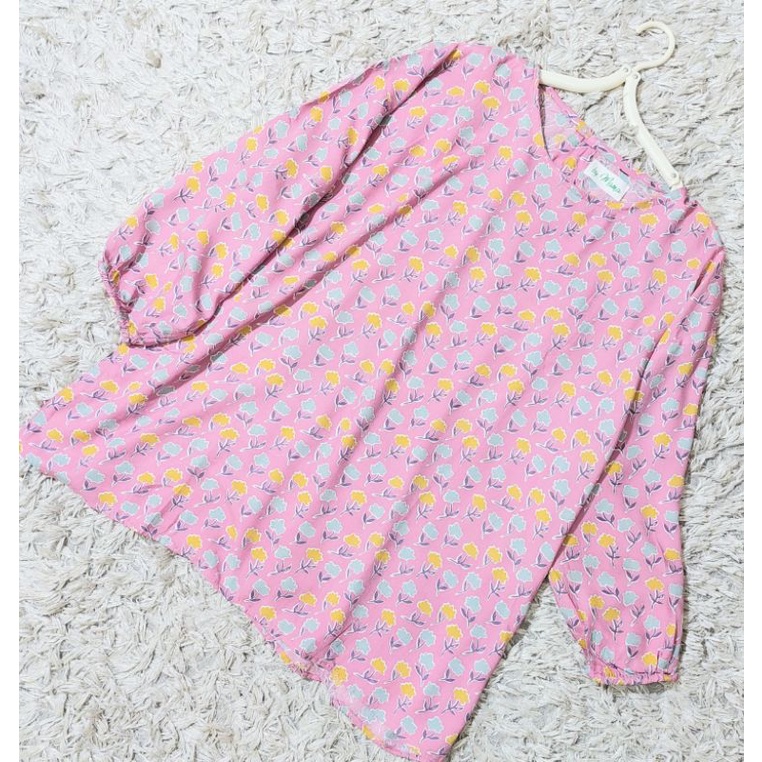 FLORAL BLOUSE RAYON VISCOSE PREMIUM