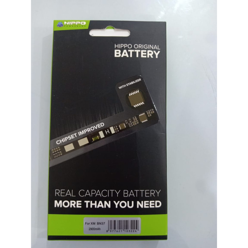 Baterai Batere Battery Hippo Xiaomi Redmi 6 6A BN37 BN 37 BN-37