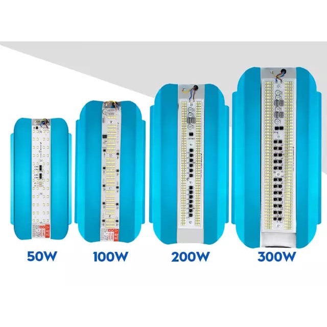 LAMPU JALAN SOROT 50W 80W 100W 200W 300W LED TUNGSTEN OUTDOOR INDOOR TAMAN PJU 80 WATT 100WATT WATER