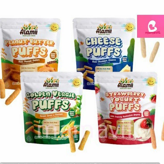 Alamii puffs snack anak