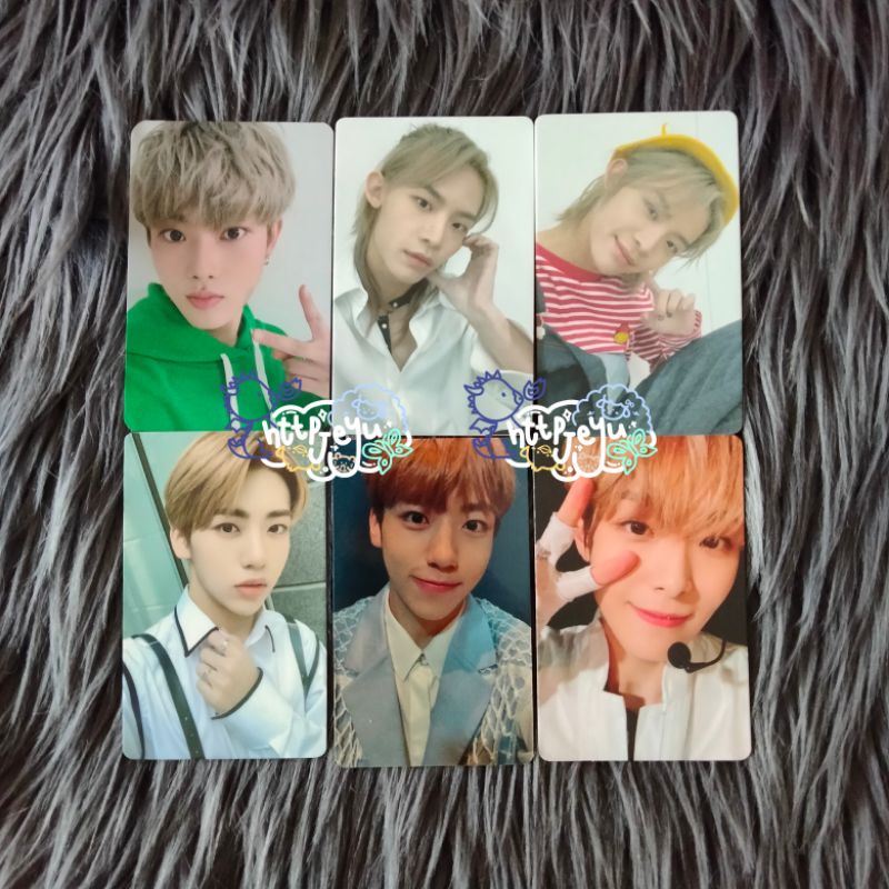 PHOTOCARD TO1 BENEFIT REBORN DMM POWERSTATION MUSICART YIZHIYU CHIHOON CHAN WOONGGI JEROME