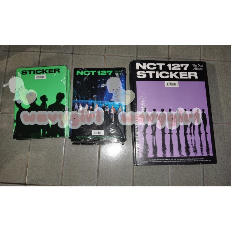 Jual Sealed Sticker Album Nct Nct Photobook Sticky Seoul City Versi Ver Taeyong Jungwoo