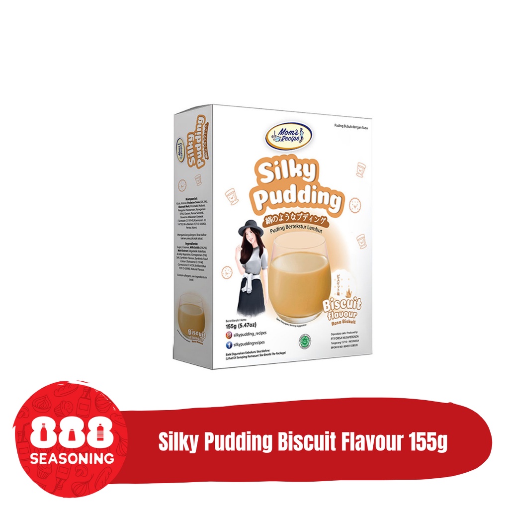 

SILKY PUDDING BISCUIT FLAVOUR FORISA MOM'S RECIPE 155g