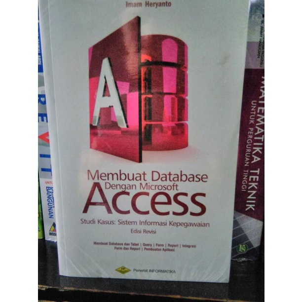 

database-buku- buku membuat database dengan access -buku-database.