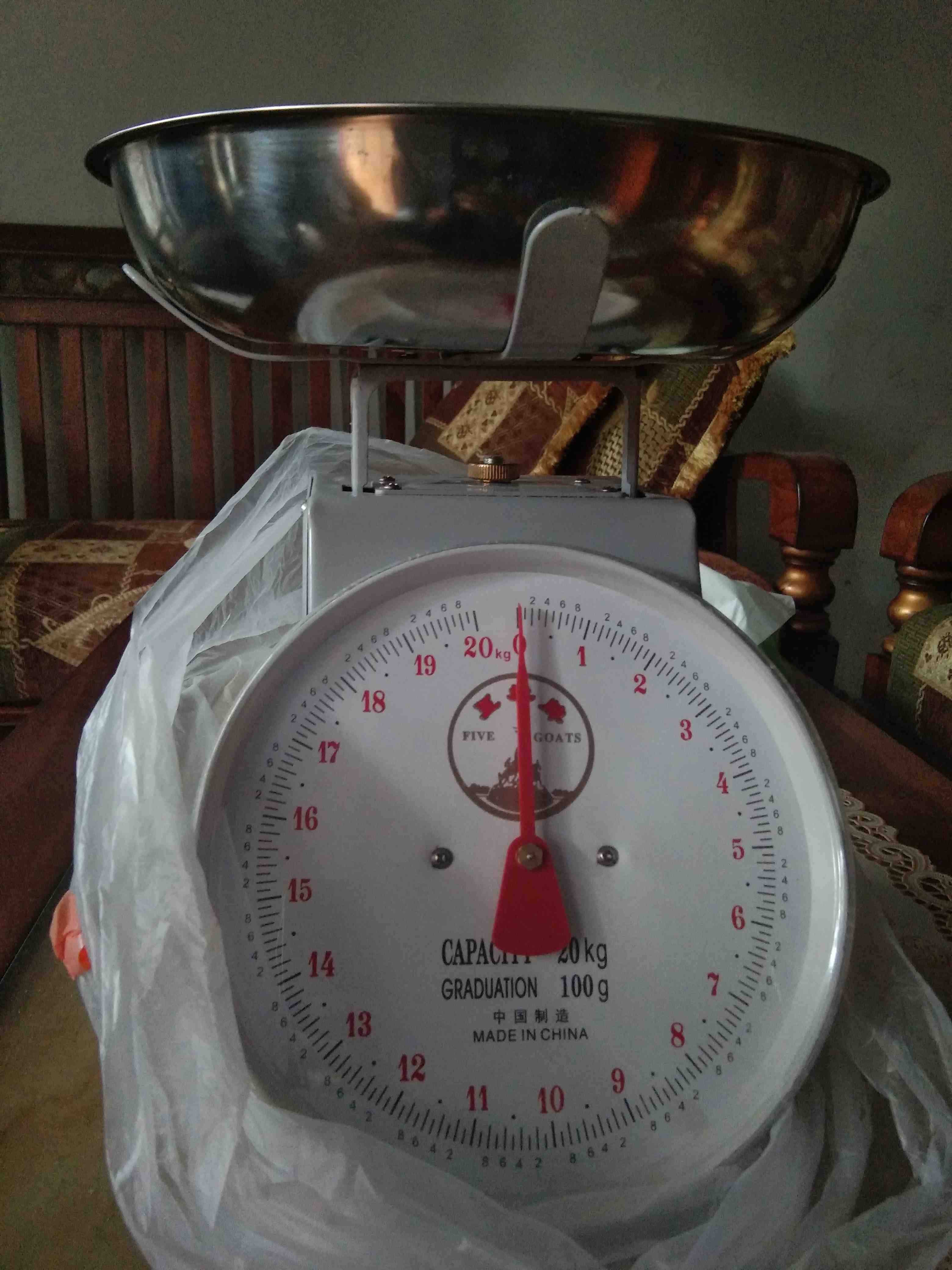 Timbangan Duduk 5 Kg 10 Kg 15 Kg 20 Kg - Five Goats Scale - Timbangan Duduk - Timbangan Five Goats