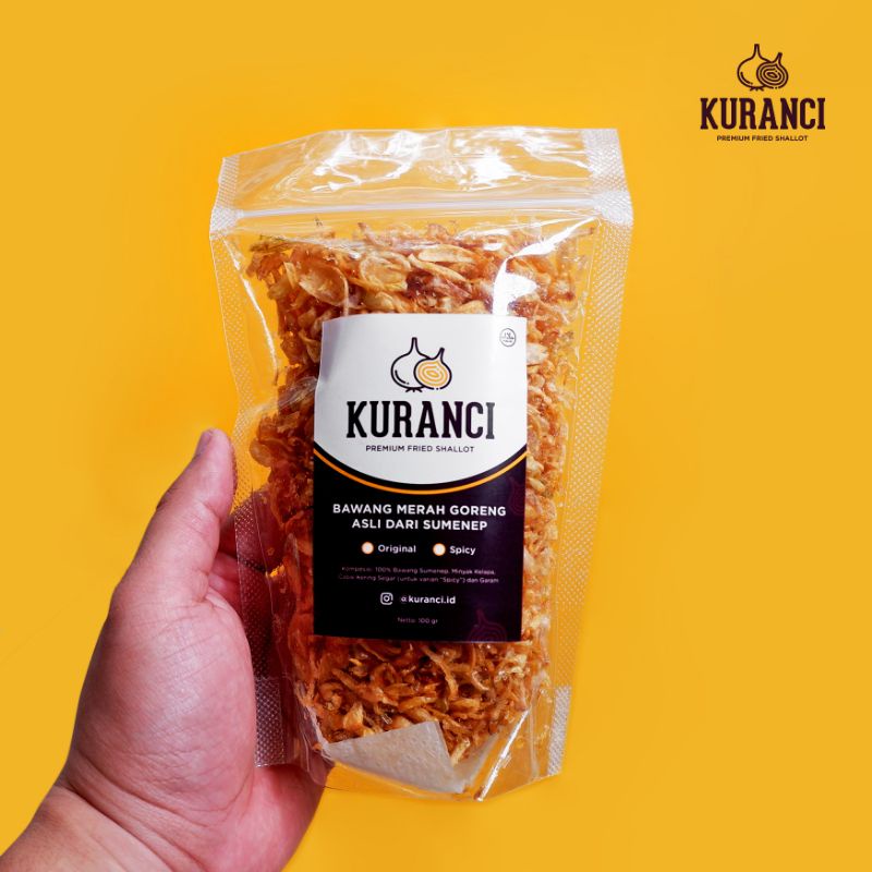 

Bawang Goreng Kuranci / Bawang Goreng Premium Asli Sumenep