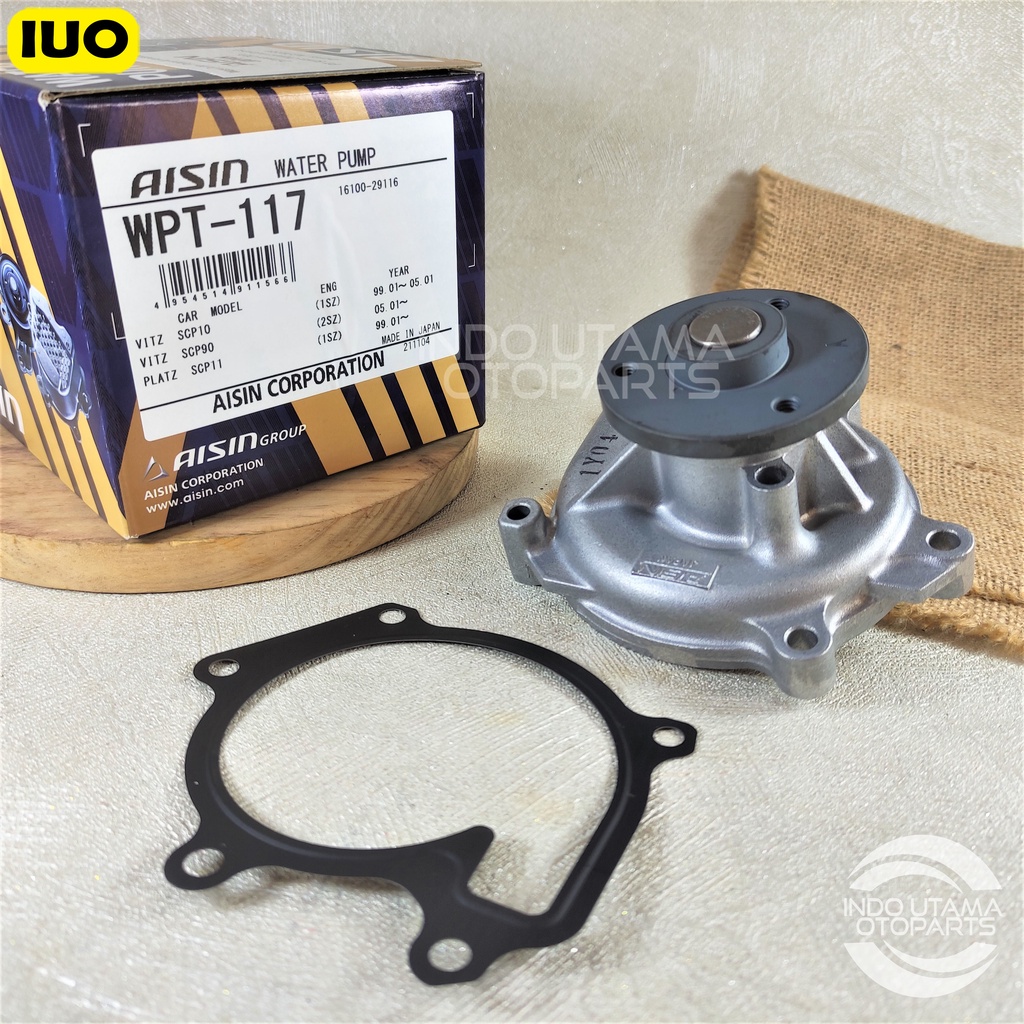 Water Pump Avanza Xenia Rush Terios Sirion AISIN WPT 117 JAPAN