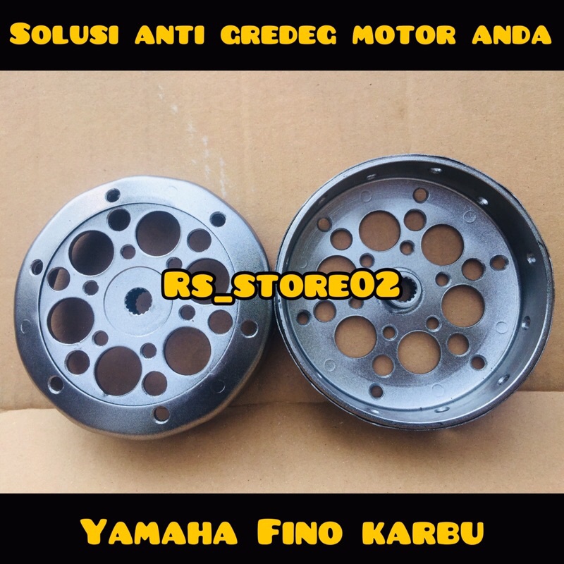 MANGKOK KAMPAS GANDA CVT YAMAHA FINO LAMA ORIGINAL / MANGKOK GANDA CUSTOM FINO 115cc