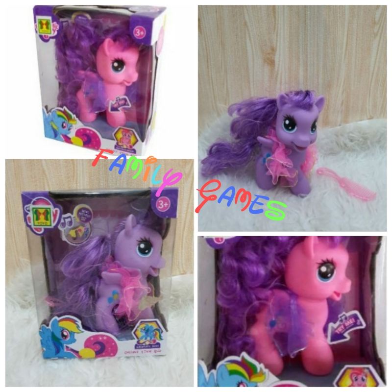 family games COD MAINAN BONEKA LITTLE PONY KUNCIR MUSIC bonus sisir