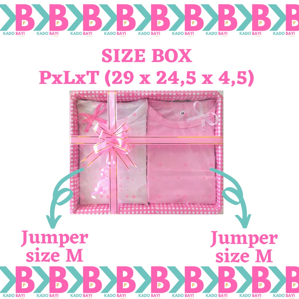 KADO BAYI PAKET JUMPER Polos Pendek Perempuan Laki Laki Baru Lahir Lahiran Murah Babygift Newborn Baby Gift Set Box Hampers Girl Boy Unisex Parsel Parcel murmer