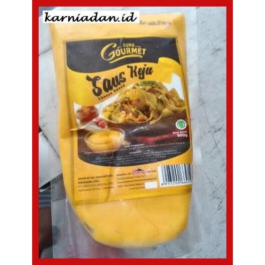 

gnidderdsaus- saus keju euro gourmet cheese sauce by cimory 500 gram -asliiiiii.