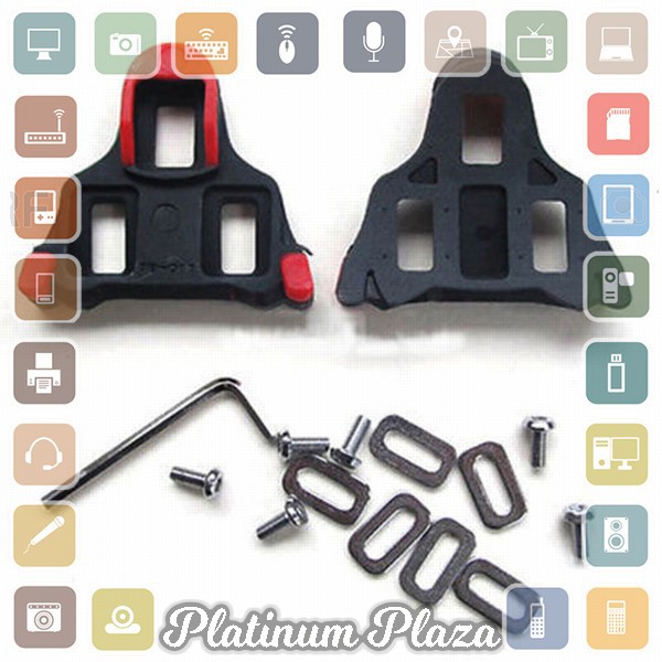 Wellgo Pedal Sepeda Self Locking untuk Shimano SM-SH11 SPD-L - Red`610PGH-