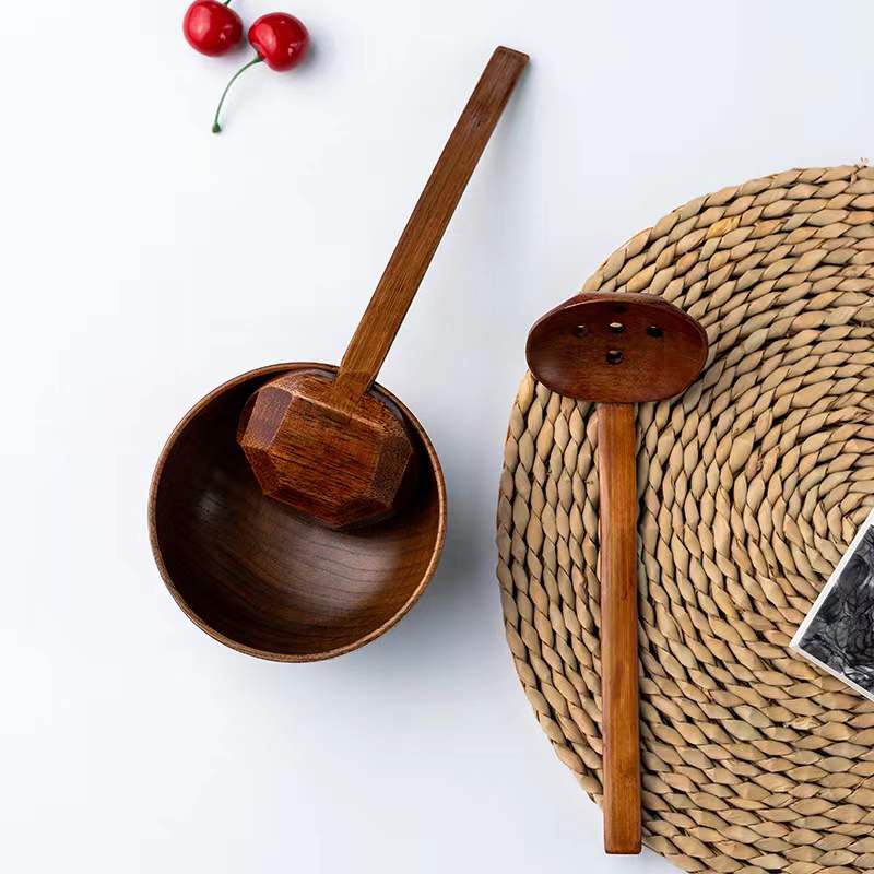 Sendok Kuah Kayu Mie Ramen