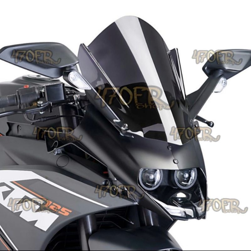 windshield KTM RC 200-250 Sporty . visor KTM RC sporty 200-250