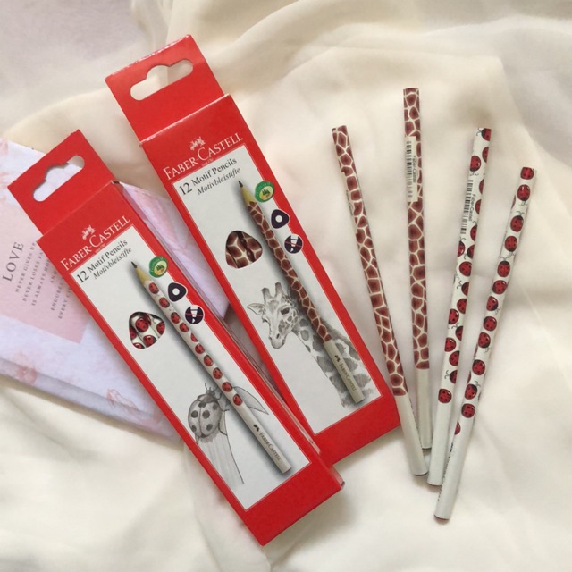 

Pensil 2B Faber Castel motif perlusin