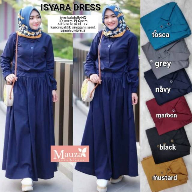 Isyara Dress By Mauza