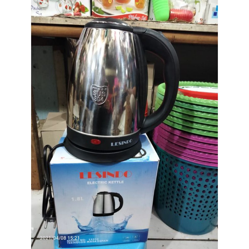 teko pemanas air /teko elektrik stainlis