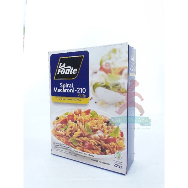 

La Fonte Spiral Macaroni 225gr