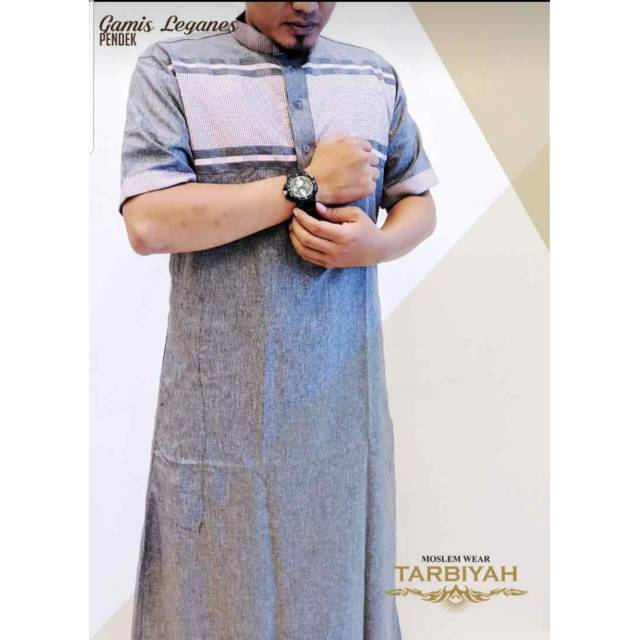 GAMIS TARBIYAH TYPE LEGANES TANGAN PENDEK FRESH FROM THE OVEN