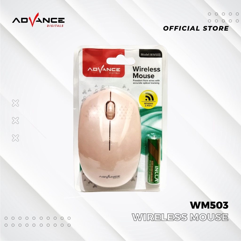 Mouse Wireless Advance WM-503 / WM503 1600 DPI