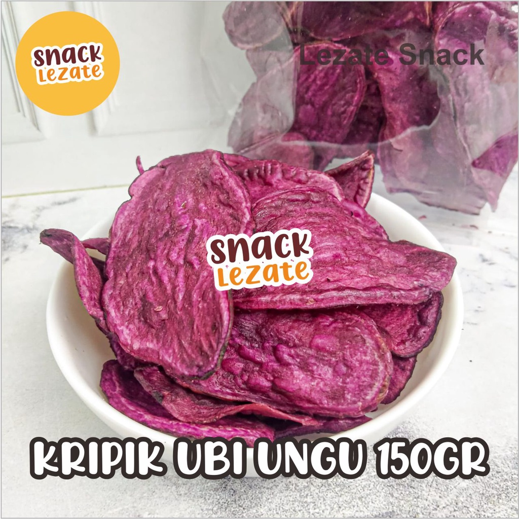 

Keripik Ubi Ungu Manis 150GR Murah / Kripik Ubi Ungu Kiloan Kripik Ketela Tela / Keripik Telo Malang