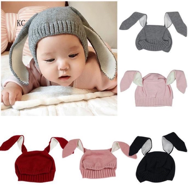 Kupluk Kelinci/ Topi Rajut Kelinci Kuping//Topi BUNNY