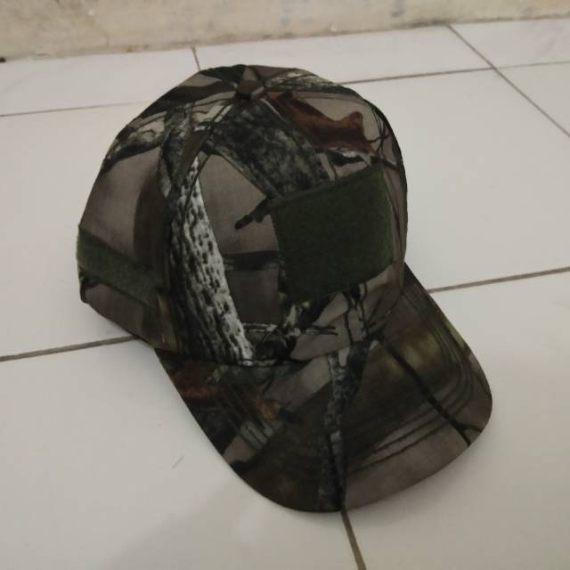 TOPI VELCRO LORENG PERBAKIN # TOPI TACTICAL ARMY PERBAKIN MOOSY OAK