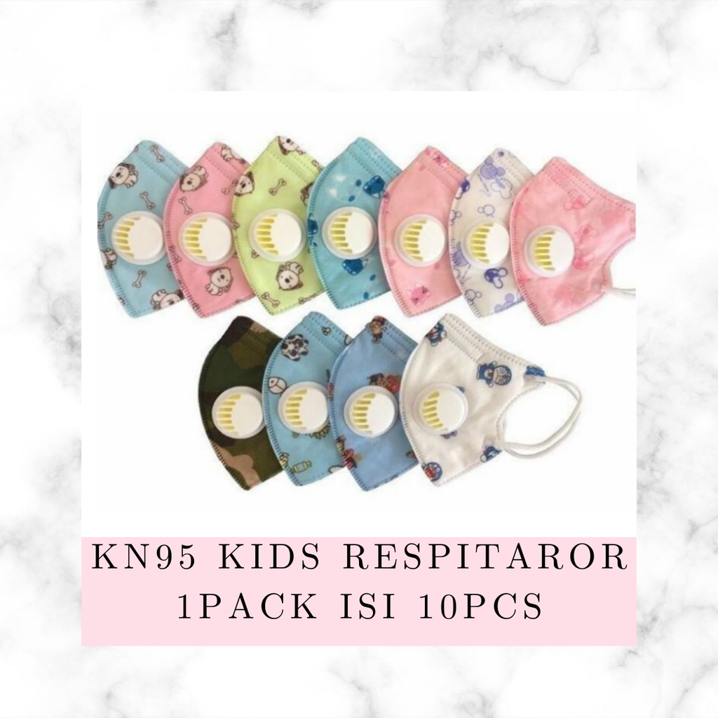 Masker Anak 5Ply KN95 Duckbill Respirator PREMIUM/Respirator KN95 Anak/Surgical Mask 5PLY/ KN95 KIDS