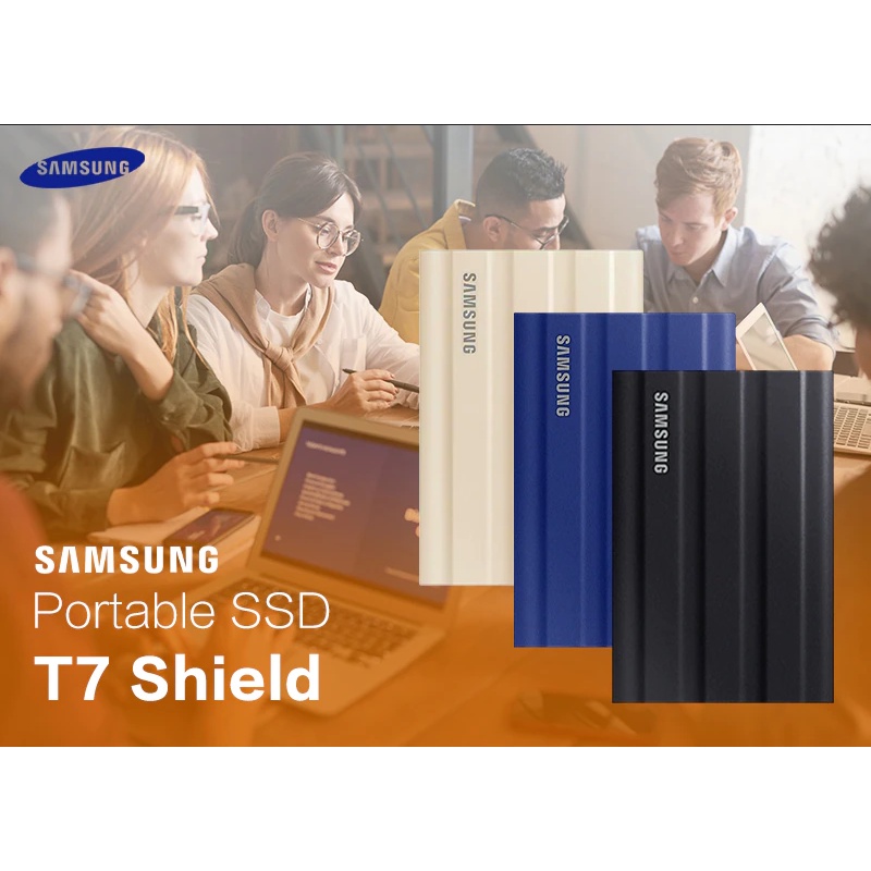 SSD Portable T7 Shield USB 3.2 Samsung MU-PE2T0