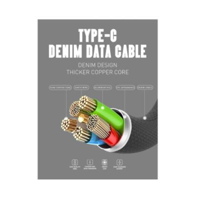 Cable Usb-A to type-c secret-G sync-charge 2m 5A fast charging Ls64-5a - kabel data hp android ipad