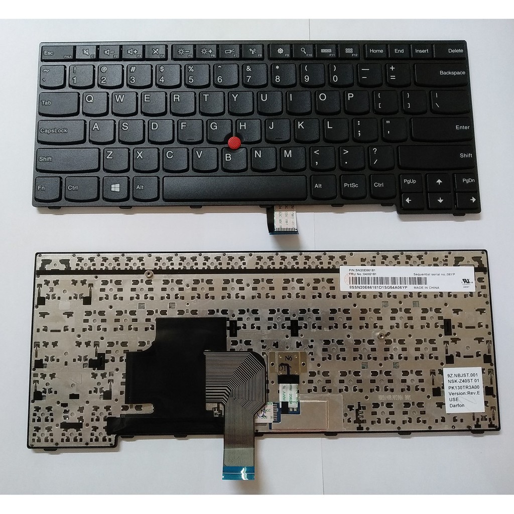 KEYBOARD LENOVO THINKPAD E431 E440 E450 E450C E455 E460 E465 W450 T431