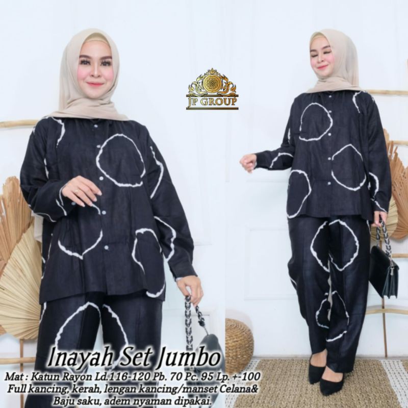 INAYAH SET JUMBO PAJAMAS