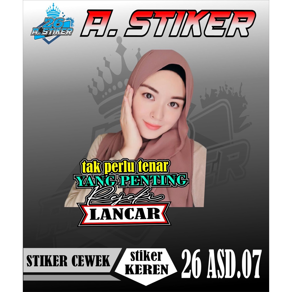 stiker cewek stiker mobil stiker truk stiker motor stiker variasi mobil