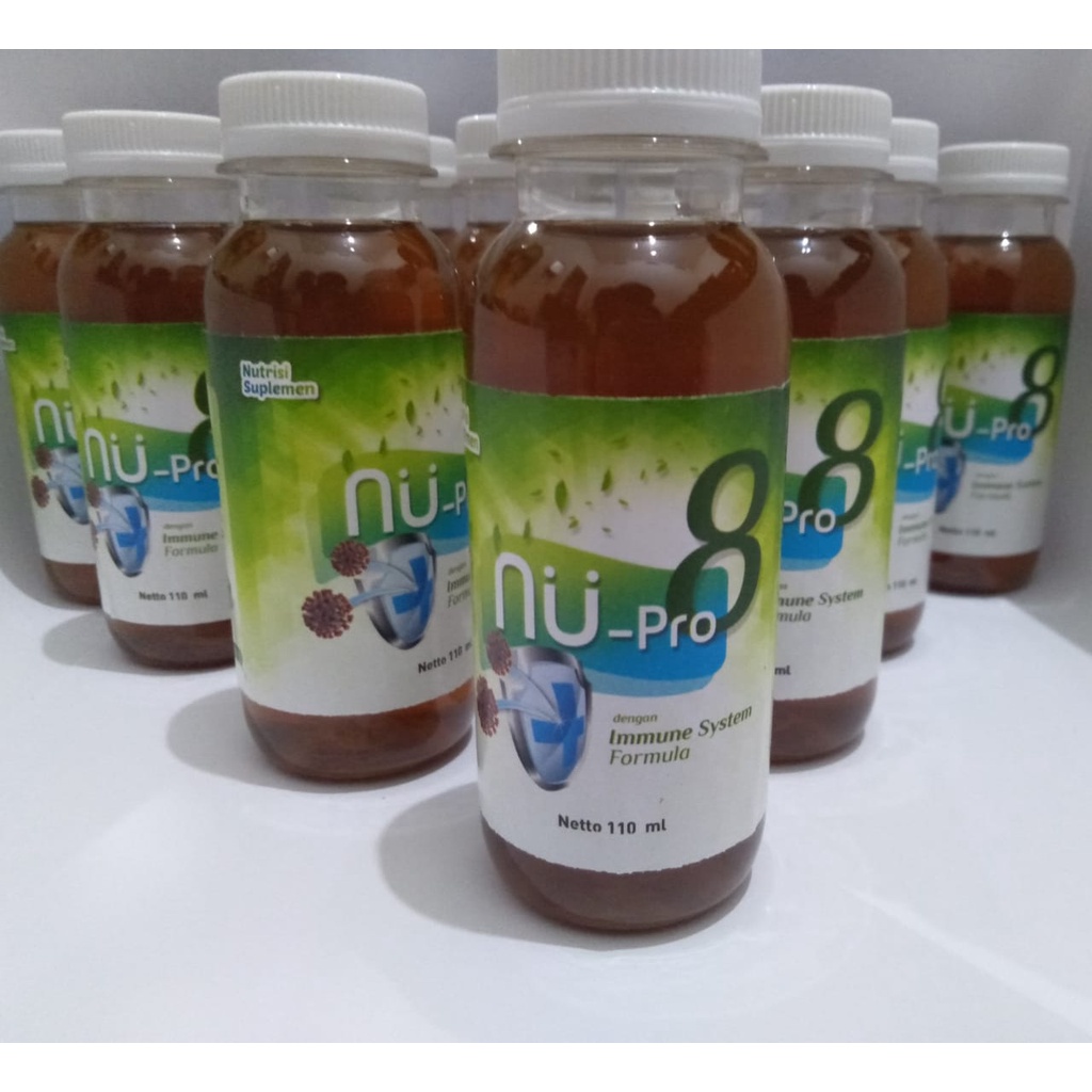Nu Pro 8 | Immune System | Obat Flu Batuk | sari buah | Probiotik | Prof Sukardi