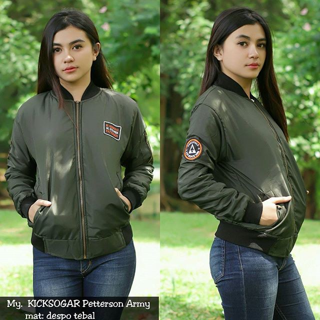 Jaket Bomber KICKSOOGAR Peterson Army