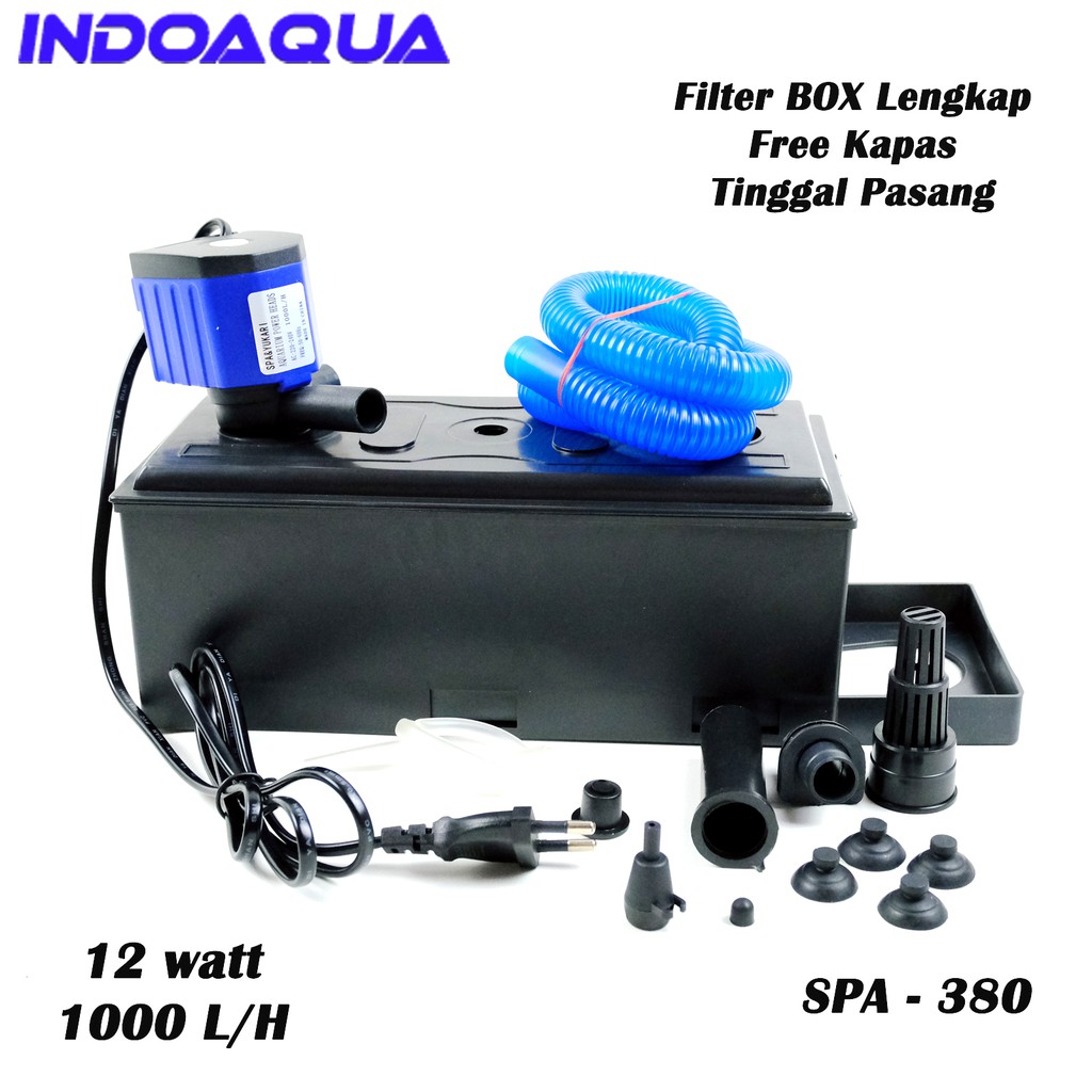 Filter Air Aquarium Top Filter Aquarium Lengkap Tinggal Pakai