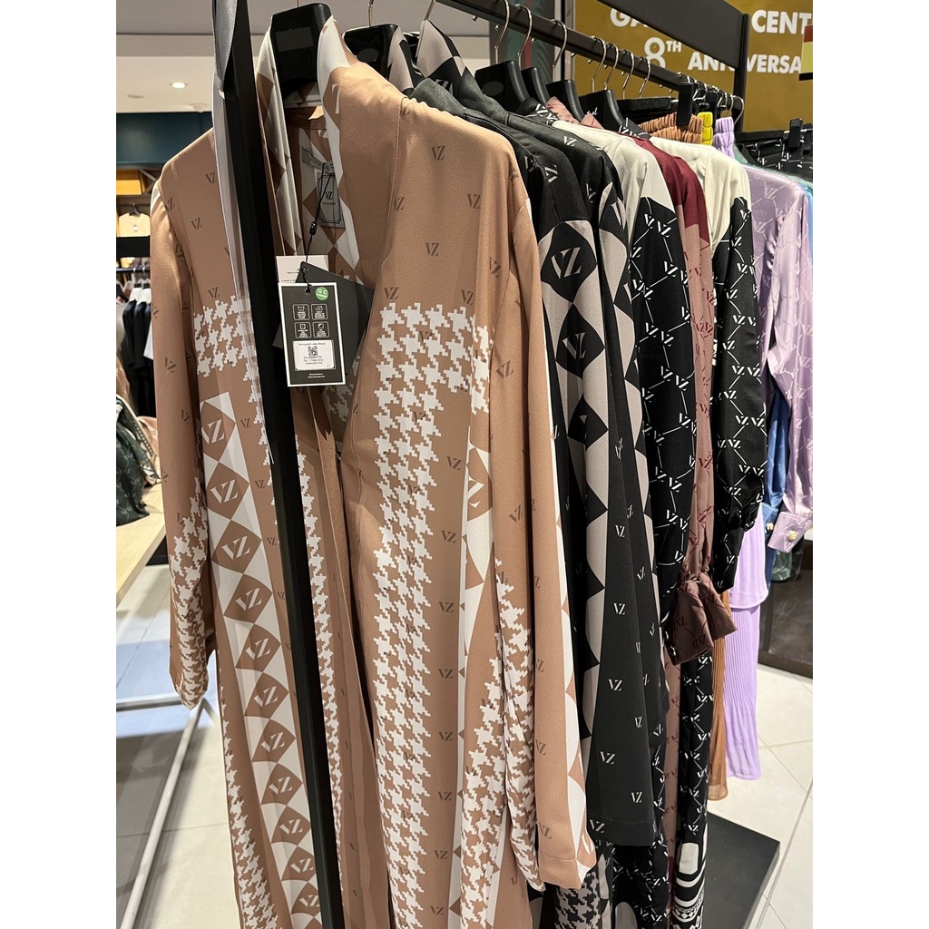 VZ Monogram Lady Abaya All Size NEW Original by Vivi Zubedi #VZNYSeasonCollection