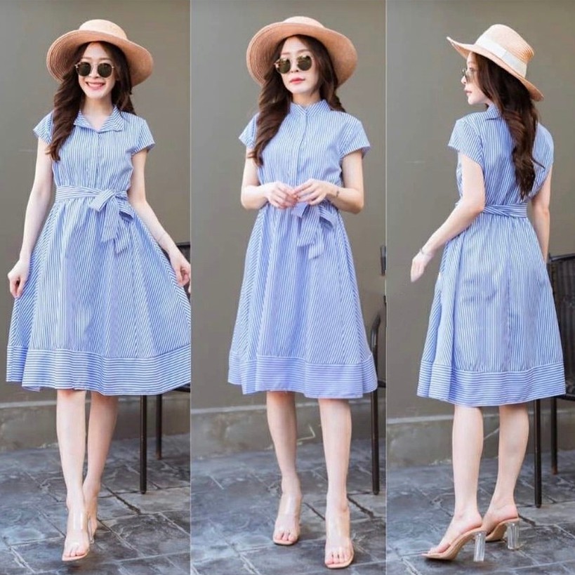 FWG - DRESS SALUR / DRESS MD SALUR MAURA / DRESS KOREA / DRESS WANITA / DRES