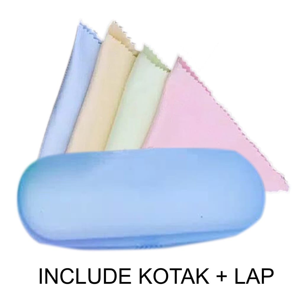 Kacamata MINUS Lensa Anti Radiasi (BLUERAY)-0.50 sd -8.00 Kacamata Fokus Rabun Jauh Pria Wanita/ COD/ TERLARIS