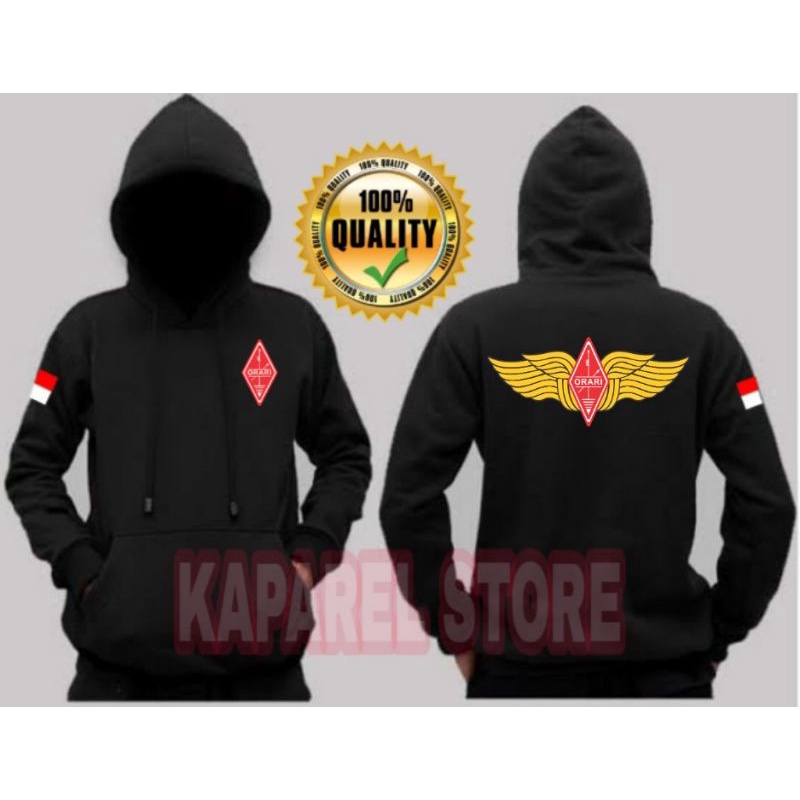 Jaket Hoodie Orari/Sweater Intansi Orari/Atasan Pria Wanita Orari/Logo Orari