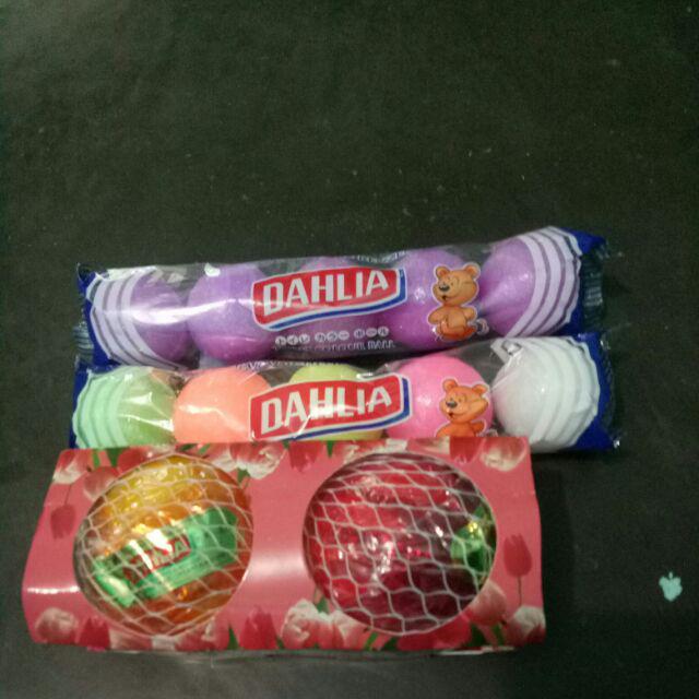 Dahlia Kamper Color Ball Ball [k-27] + Dahlia Kamper Toilet Ball 5 Pcs [k-31] @2 Pcs